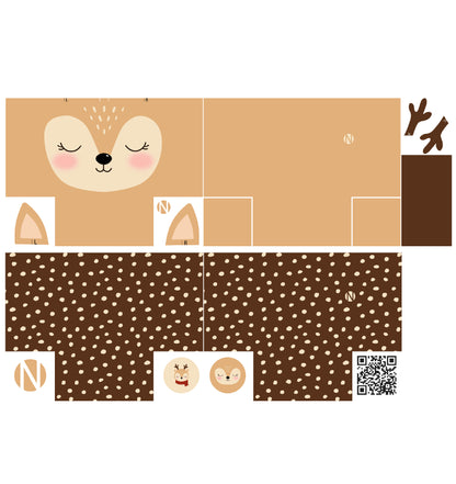 Utensilo Paneel Sweet Animals Reh