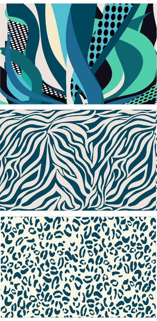 Designpaneel Wild Blue Dreier