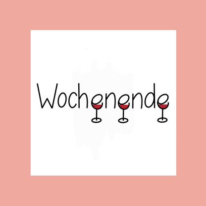 Plotterdatei "Wochenende"