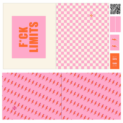 Taschenset Women "F*ck Limits"