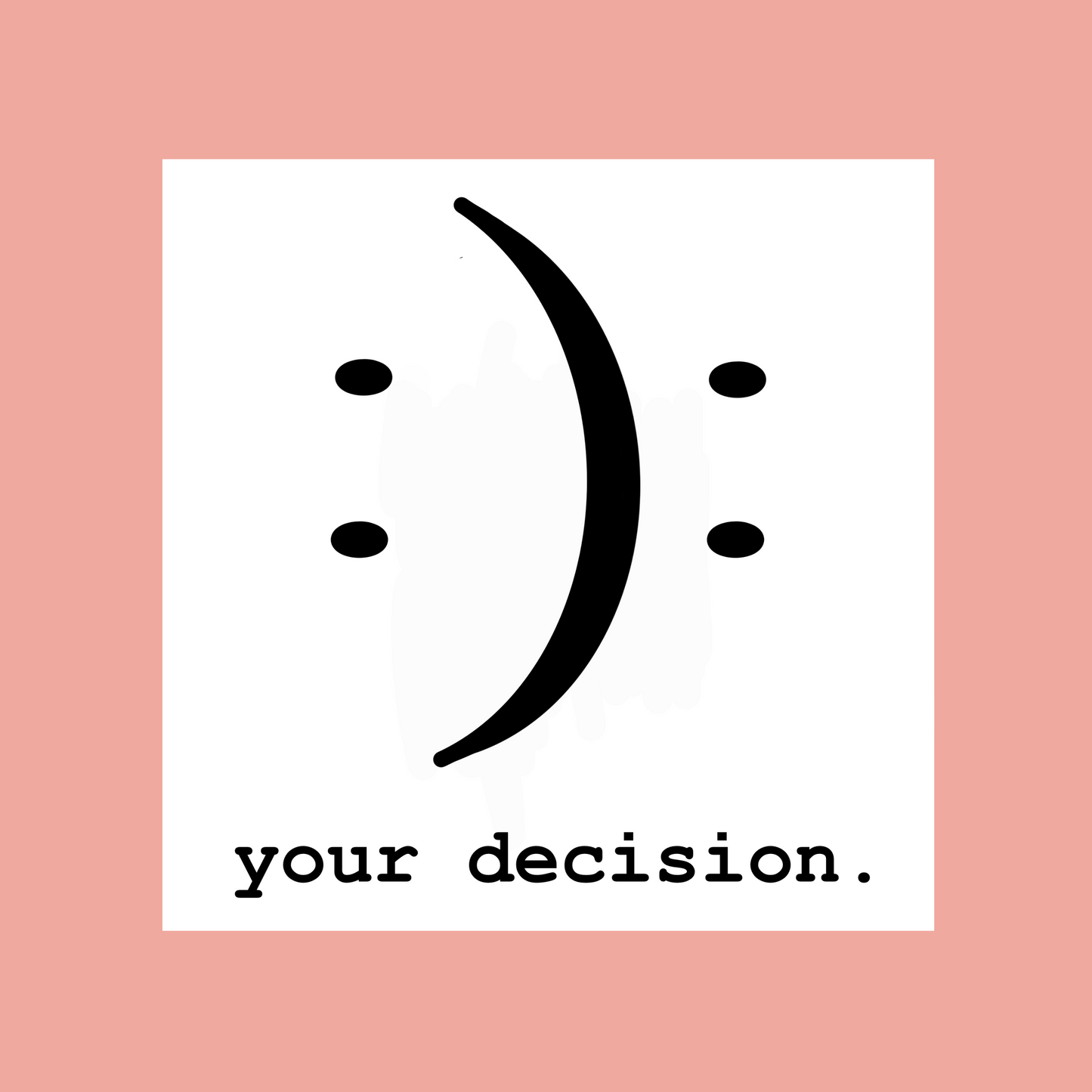 Plotterdatei "your decision"