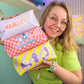 DIY Eule BoxyBag Paneel Karo