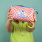 DIY Eule BoxyBag Paneel Karo