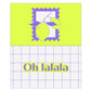 Statement Patch Cheers Oh Lala