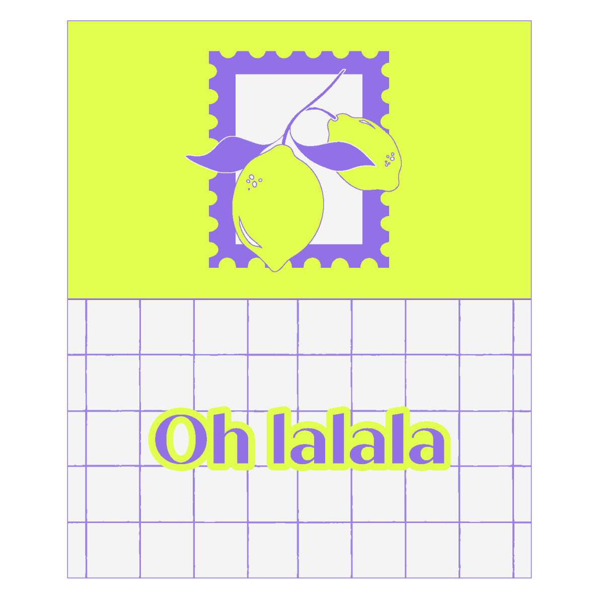 Statement Patch Cheers Oh Lala