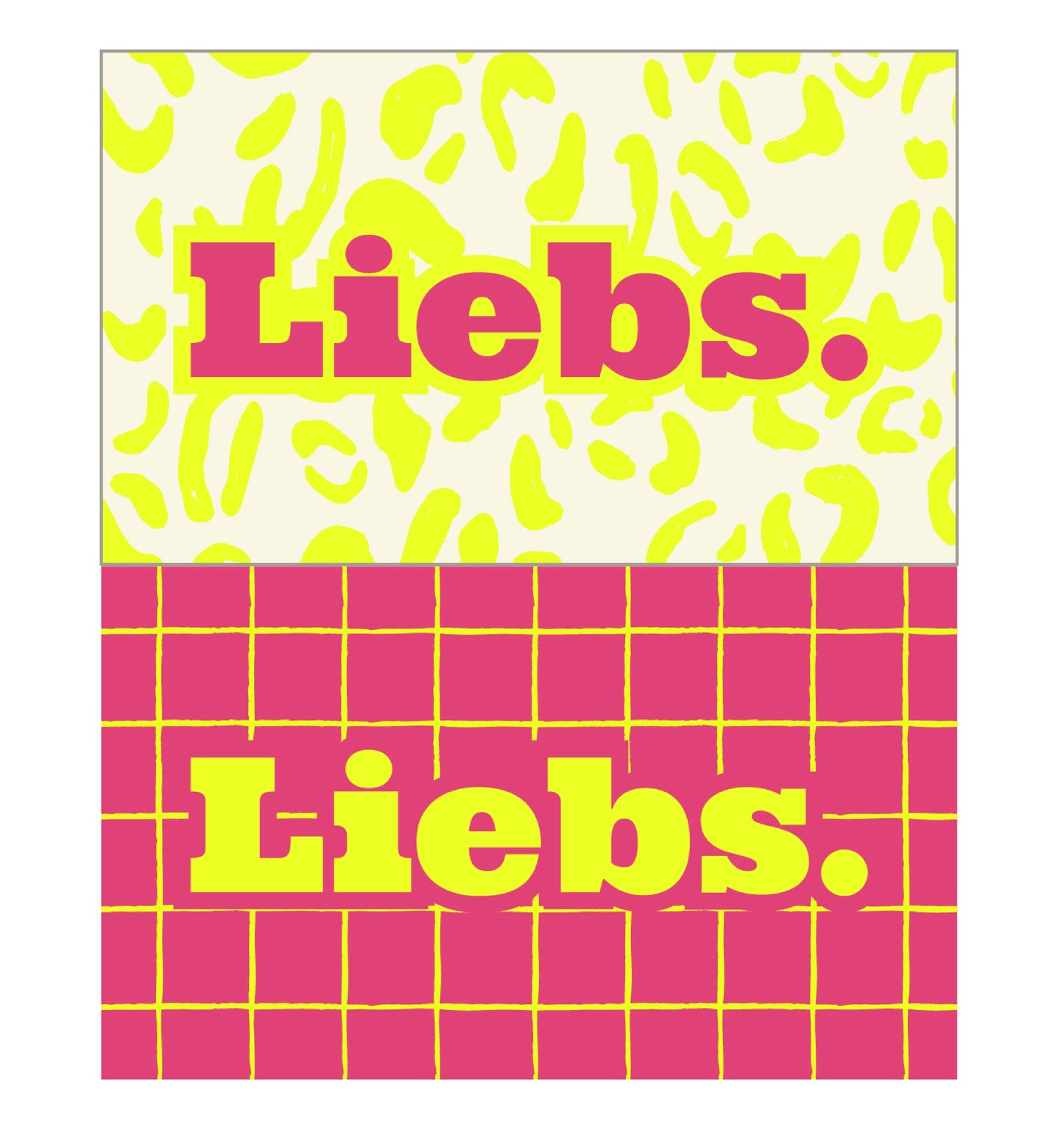 Statement Patch Liebs Pink